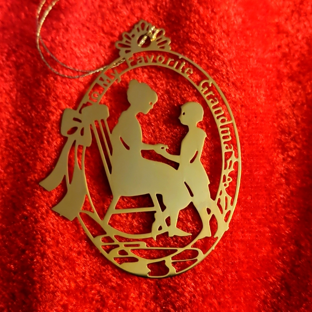 To My Favorite Grandma Ornament